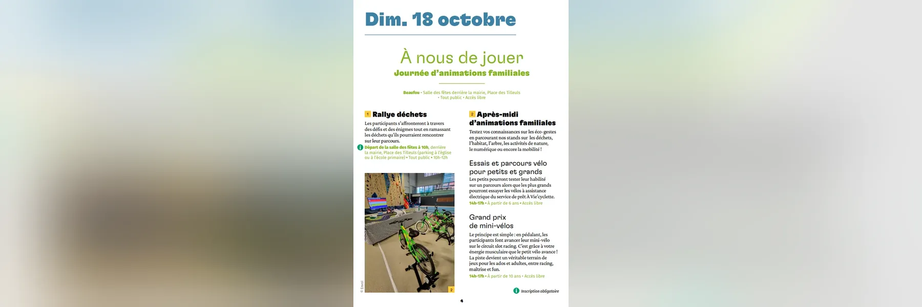 Les rendez-vous pour le climat