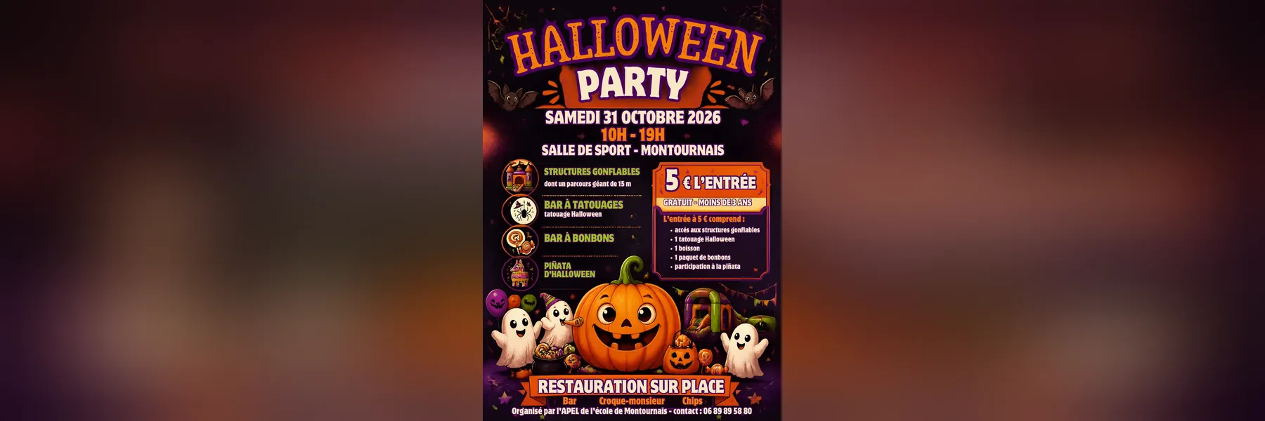 Soirée Halloween