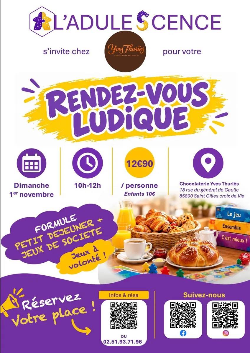 petit déjeuner ludique