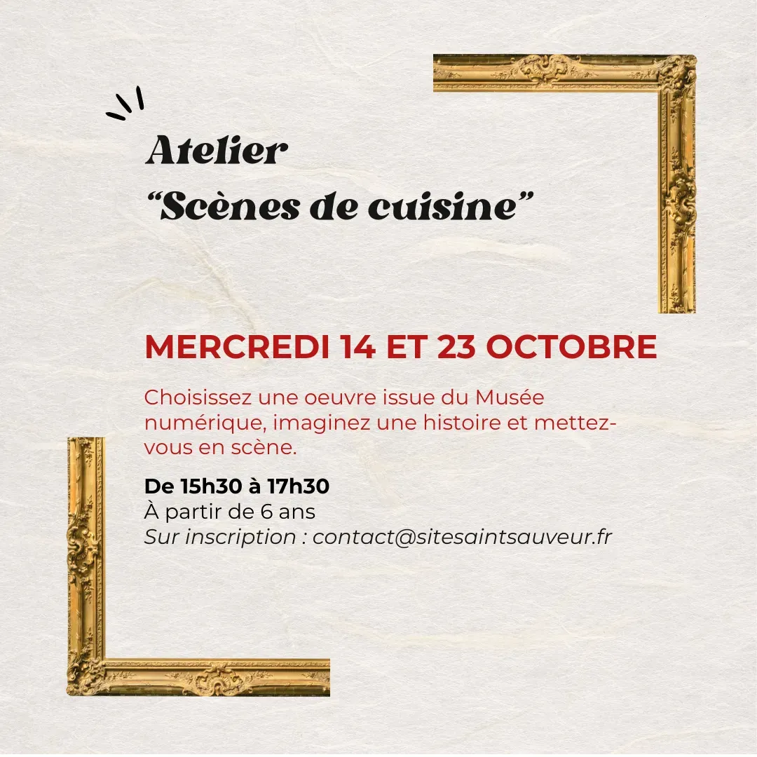 Atelier "Scènes de cuisine"