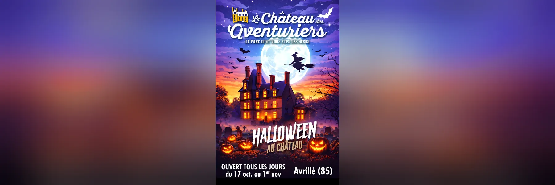 Animations de la Toussaint et Halloween au Château des Aventuriers