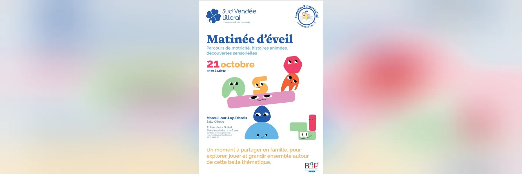 🧸Matinée d'éveil géante