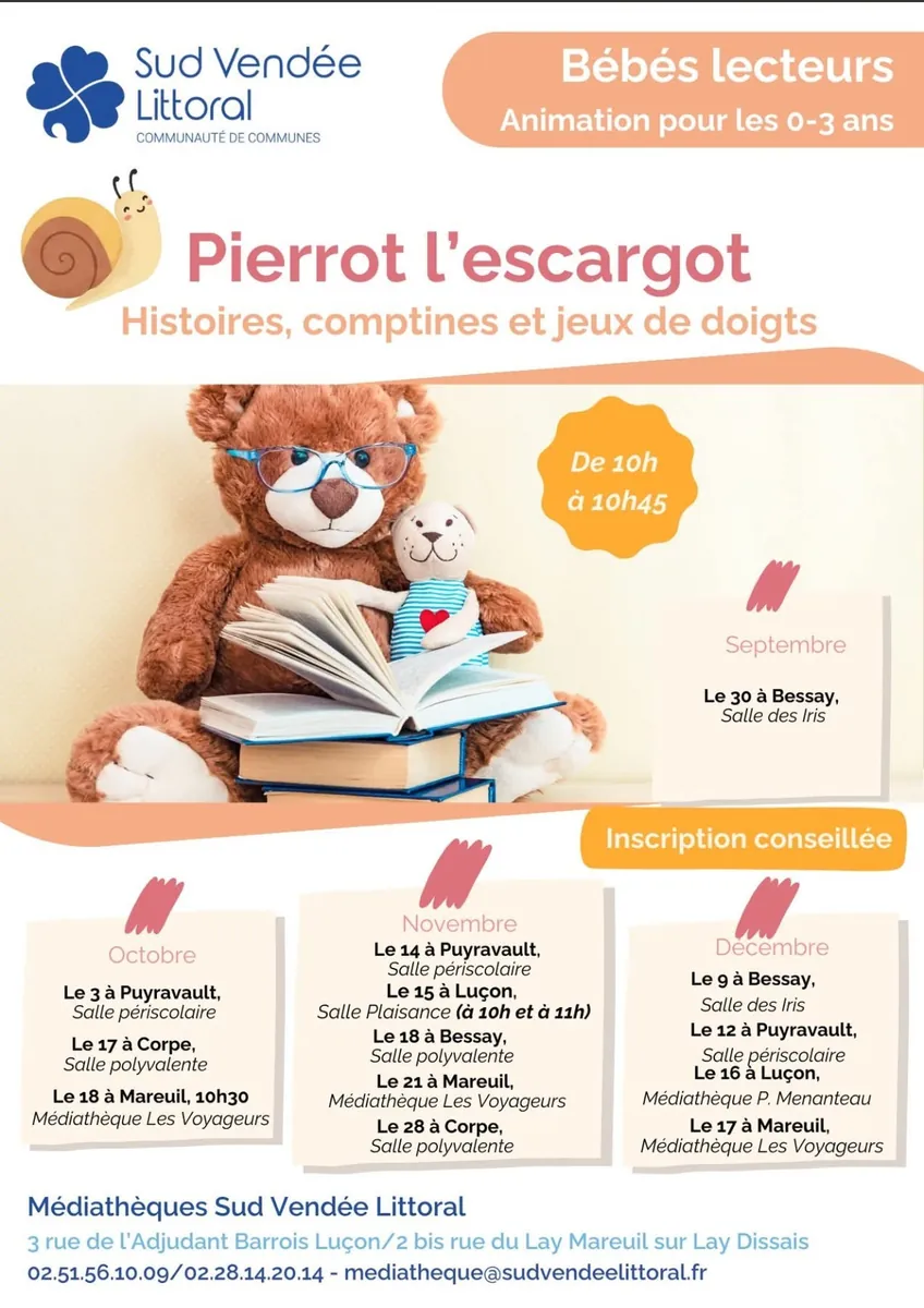 🐌 Bébés Lecteurs 📚